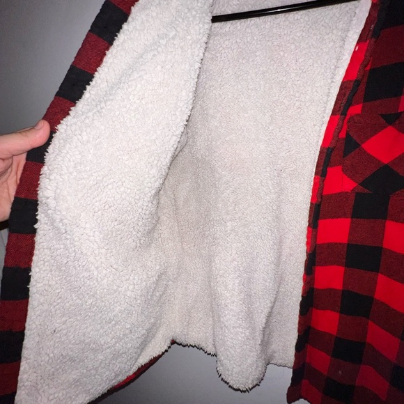 BLUENOTES - Winter flannel (Red&Black - Size M) - Picture 4 of 6